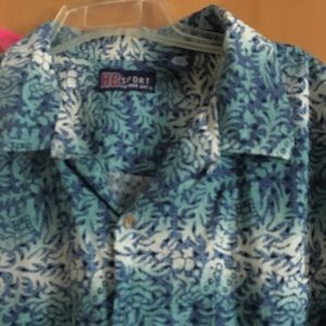 Big Men’s Hawaiian Style Shirt